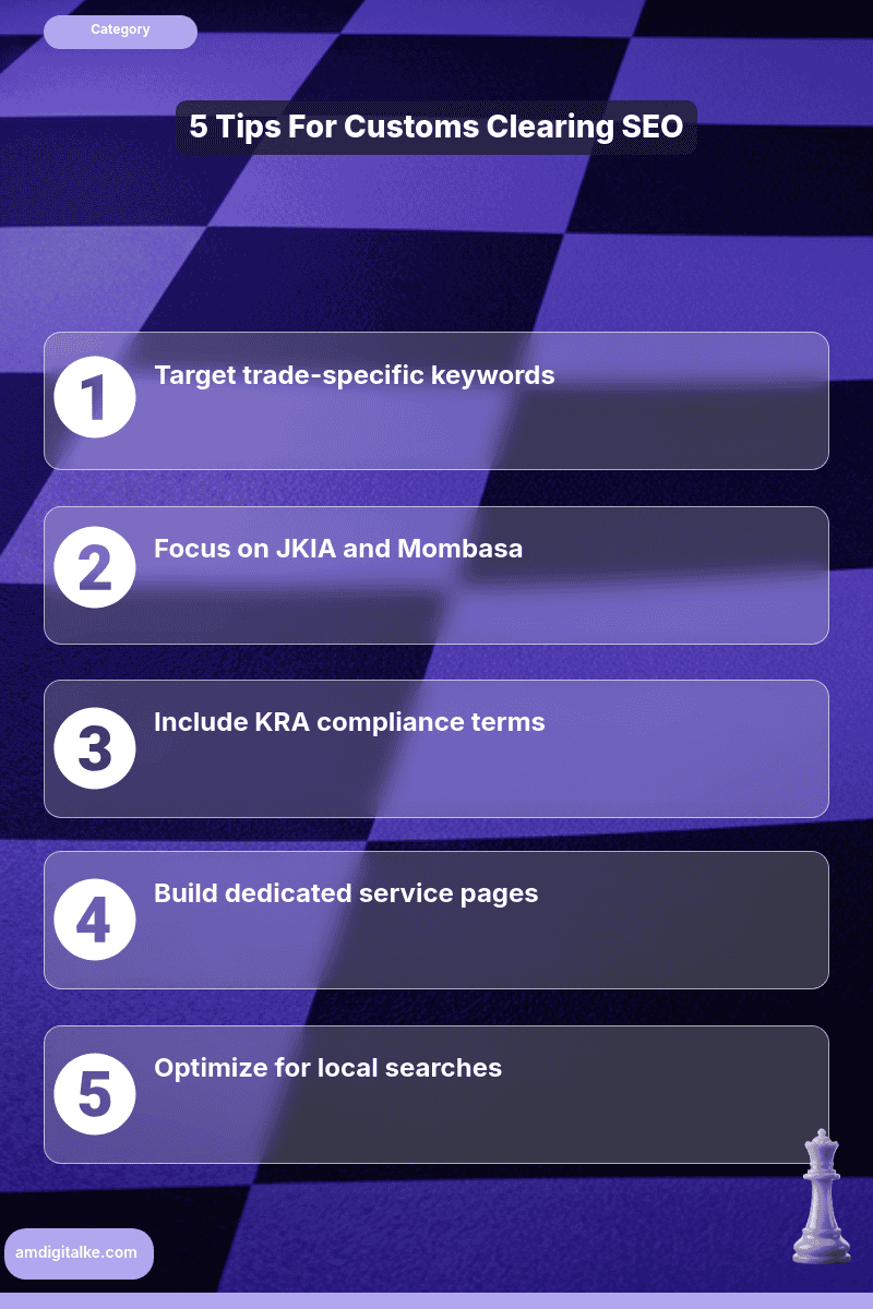 customs clearing seo targeting specific trade-infographic-kenya