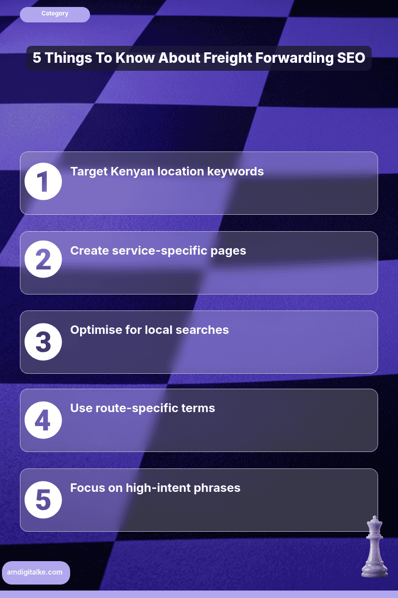 freight forwarding seo ranking for import-infographic-kenya