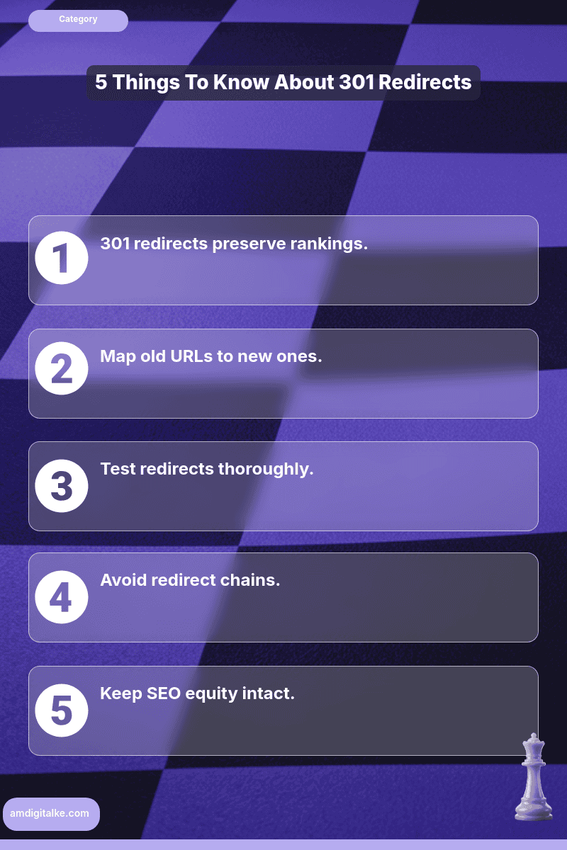 how to implement 301 redirects without-infographic-kenya