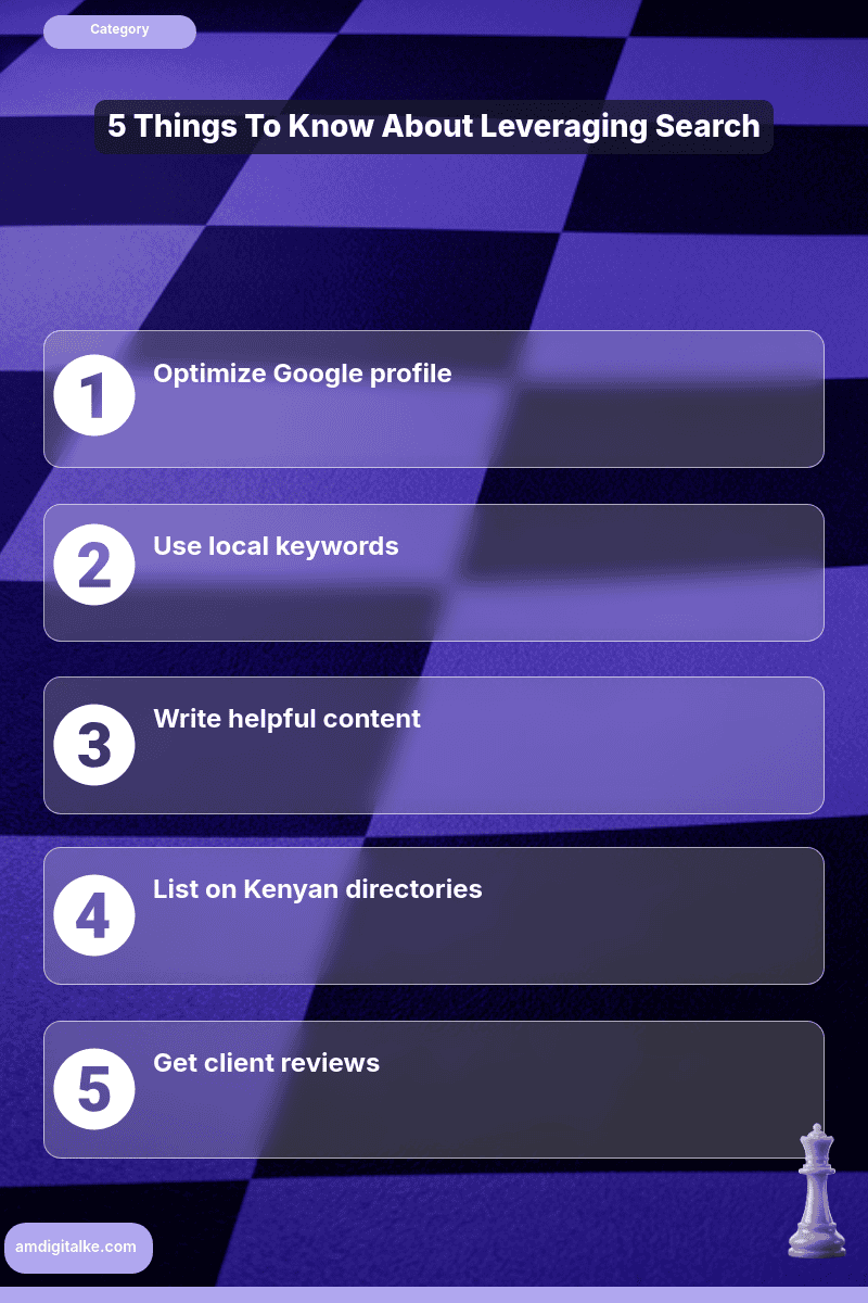 how to leverage search engines a-infographic-kenya
