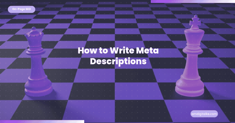 How to Write Meta Descriptions