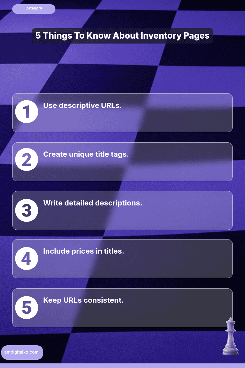 inventory page optimisation technical seo for-infographic-kenya