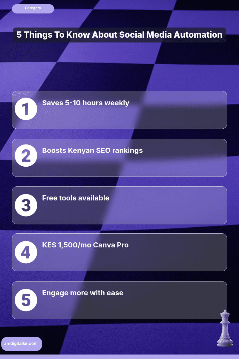 social media automation consistency without burnout-infographic-kenya