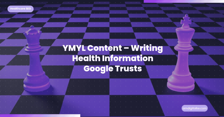 YMYL Content Writing Health Information Google Trusts