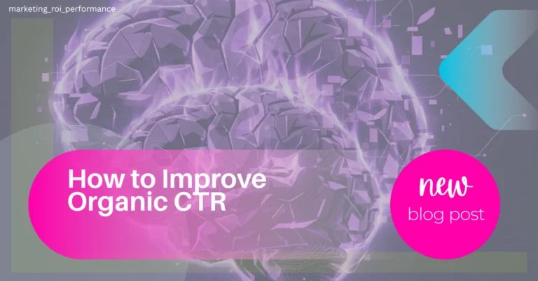 how to improve organic ctr featured image