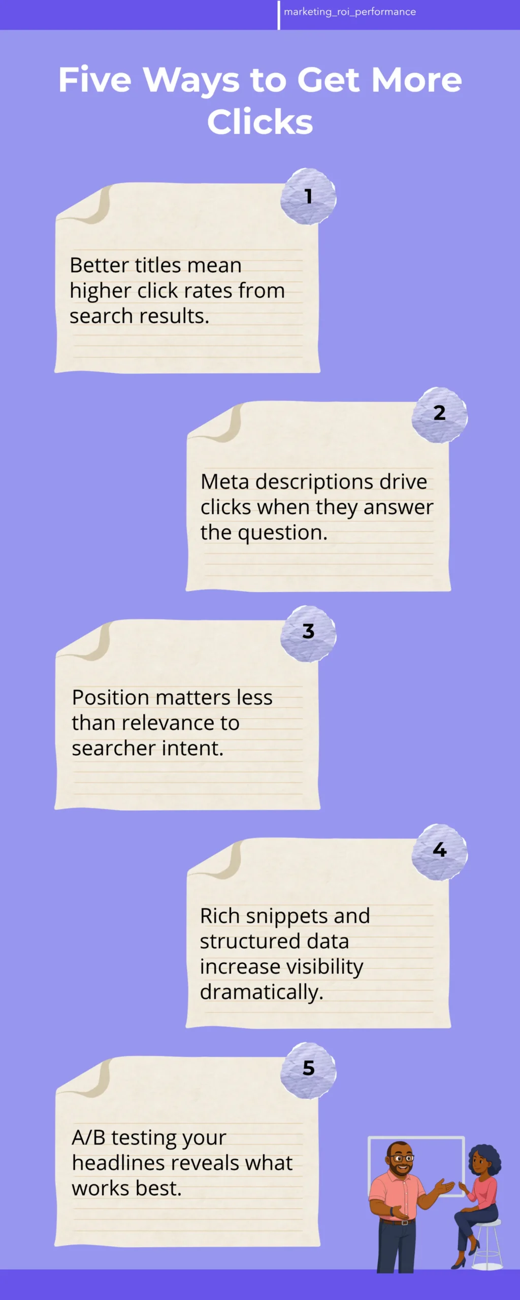 how to improve organic ctr-infographic