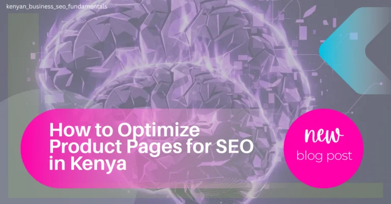 how to optimize product pages seo kenya featured image