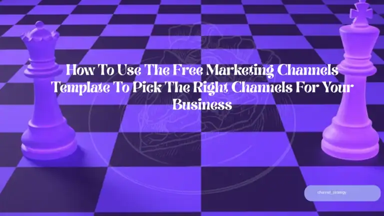 how to use marketing channels template kenya featured image