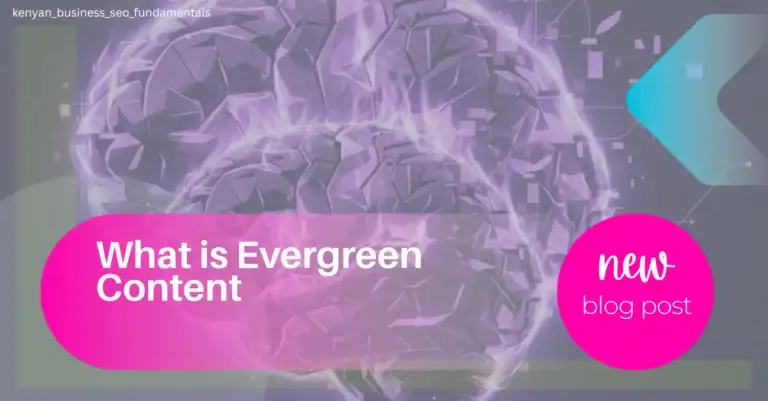 what is evergreen content featured image